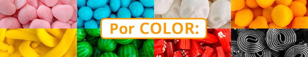 Comprar chuches por color